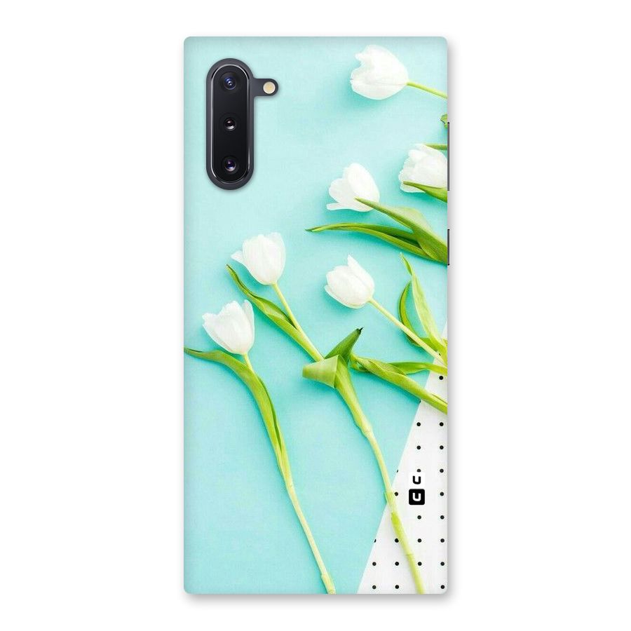 White Tulips Back Case for Galaxy Note 10