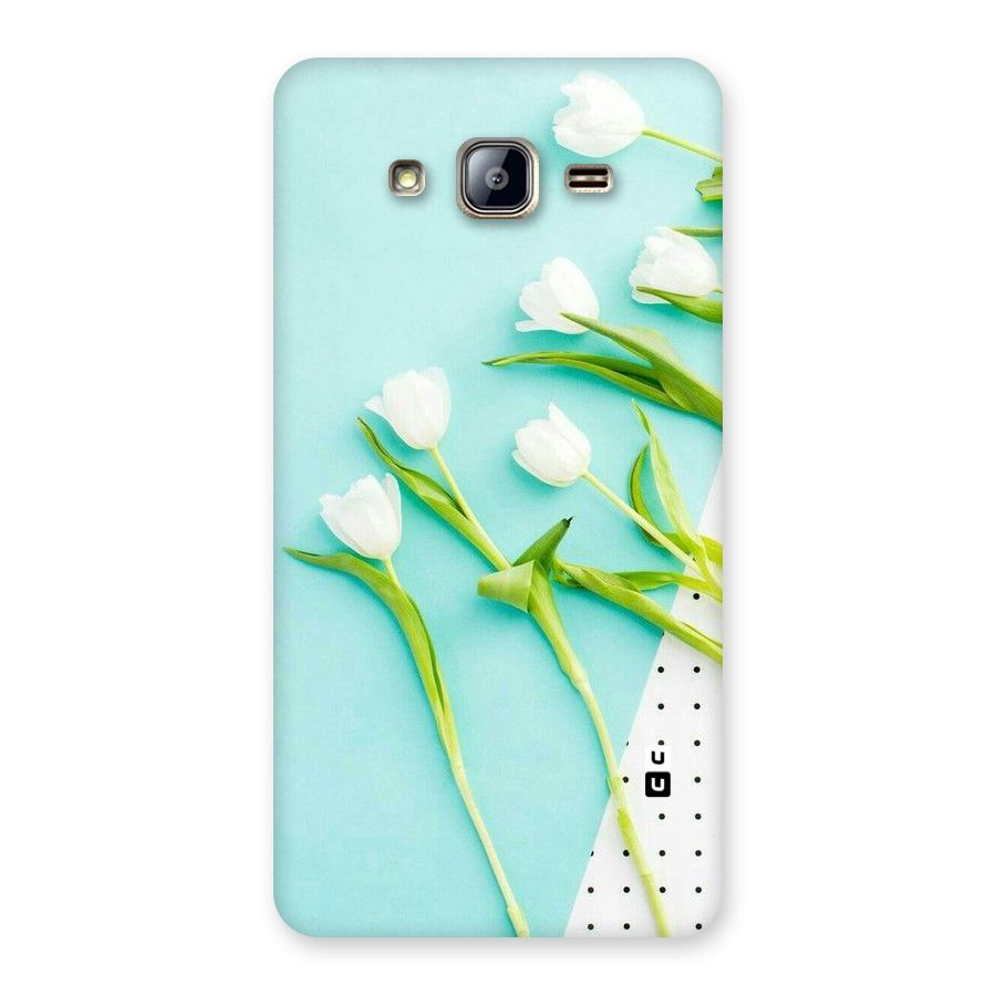 White Tulips Back Case for Galaxy On5
