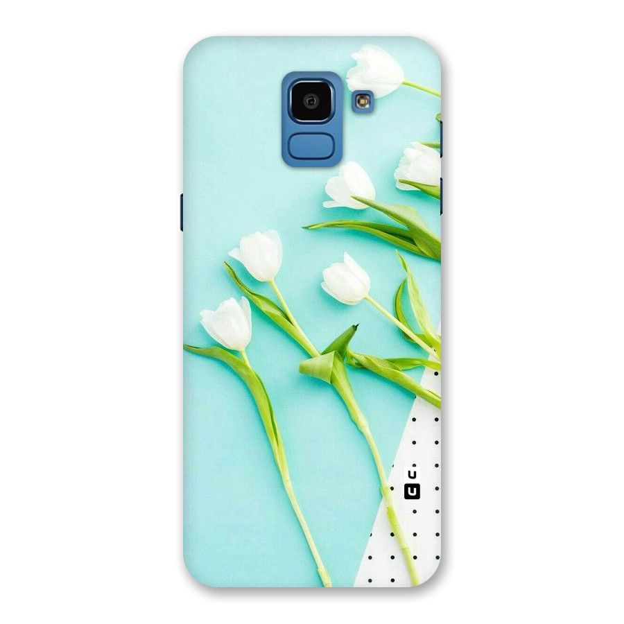 White Tulips Back Case for Galaxy On6