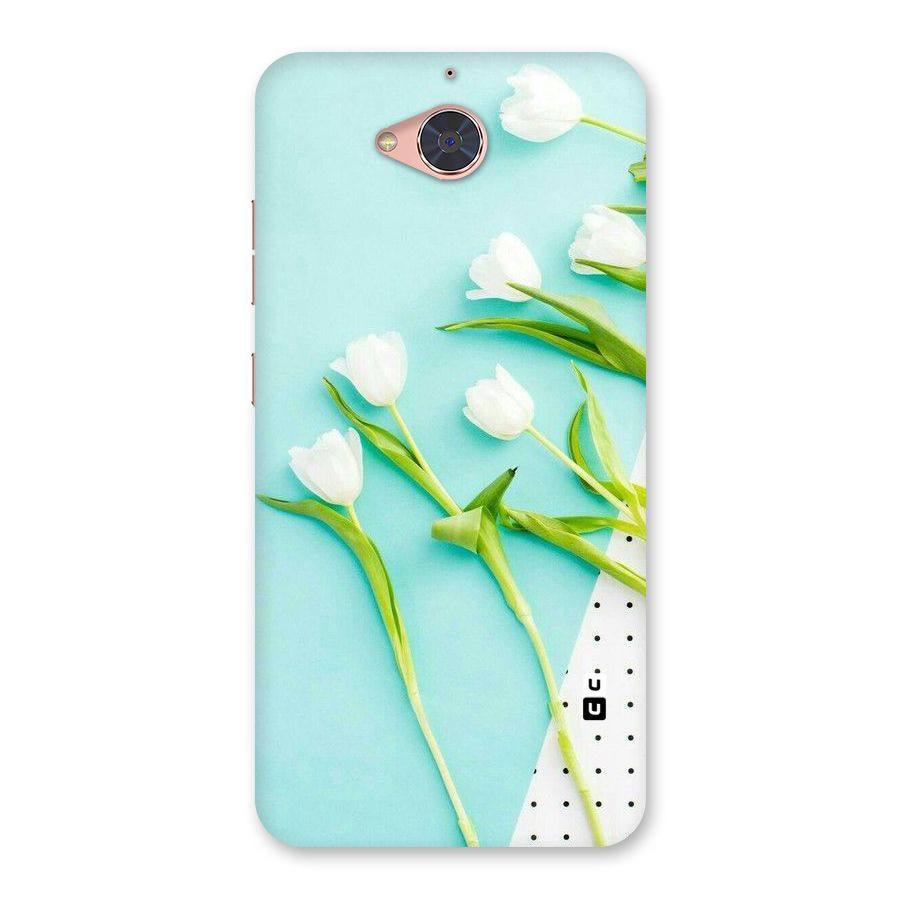 White Tulips Back Case for Gionee S6 Pro