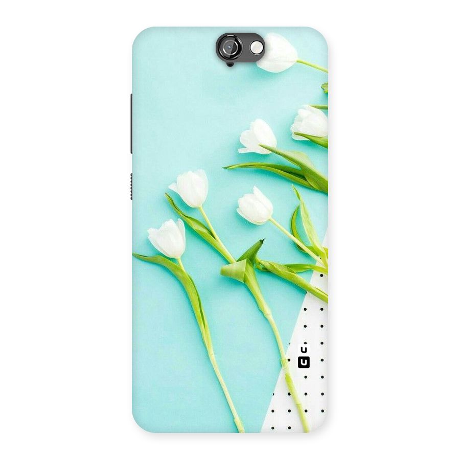 White Tulips Back Case for HTC One A9