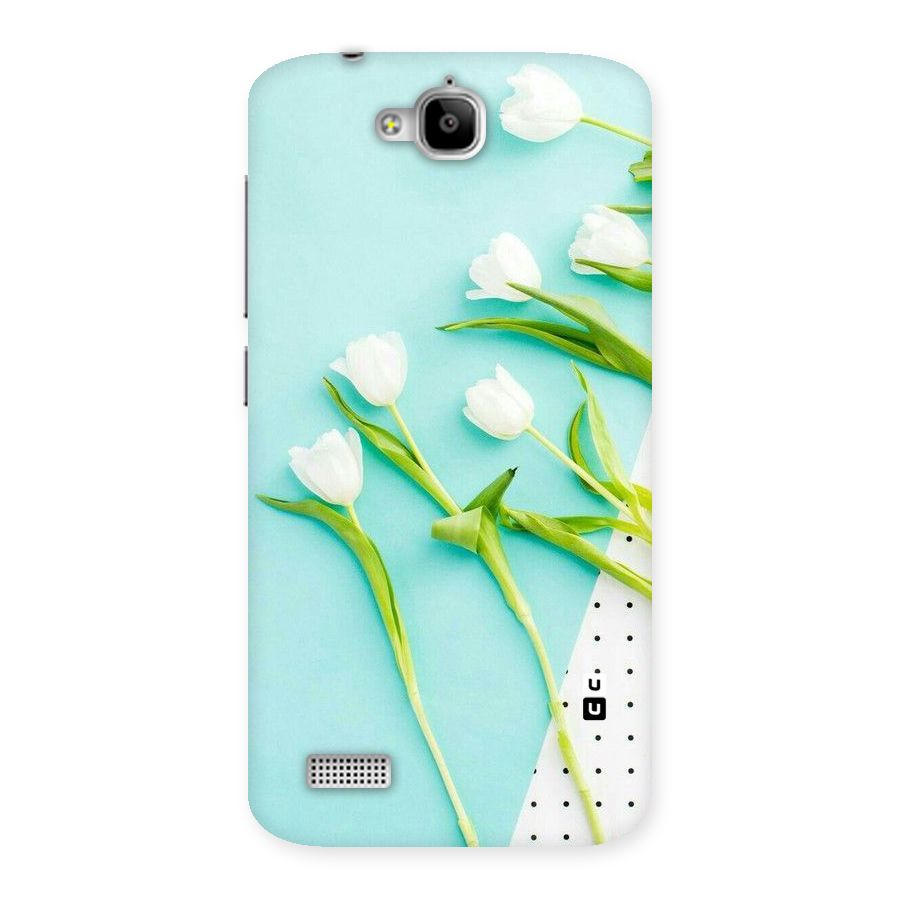 White Tulips Back Case for Honor Holly