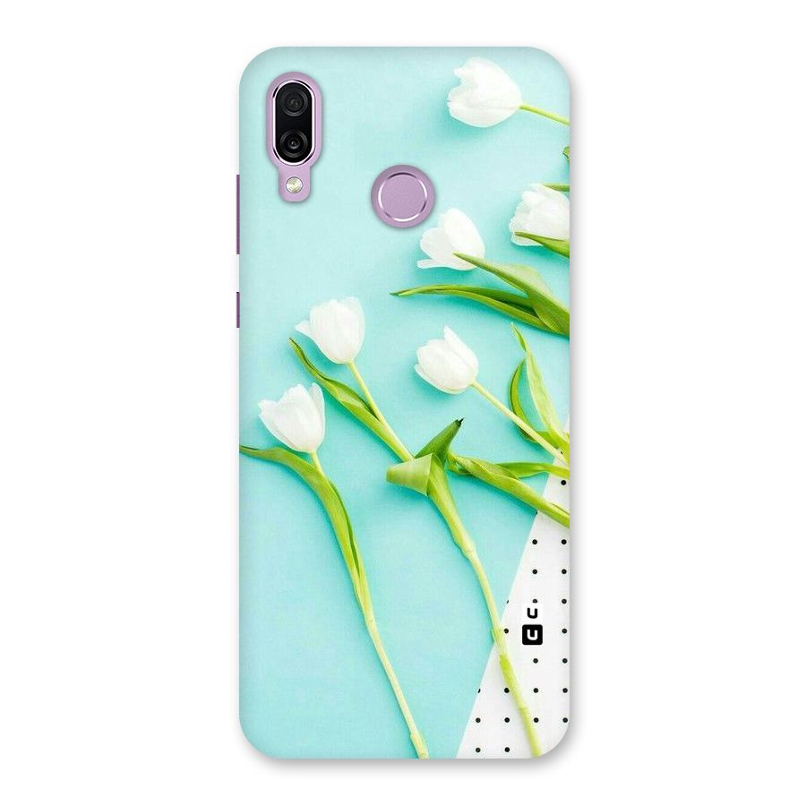 White Tulips Back Case for Honor Play