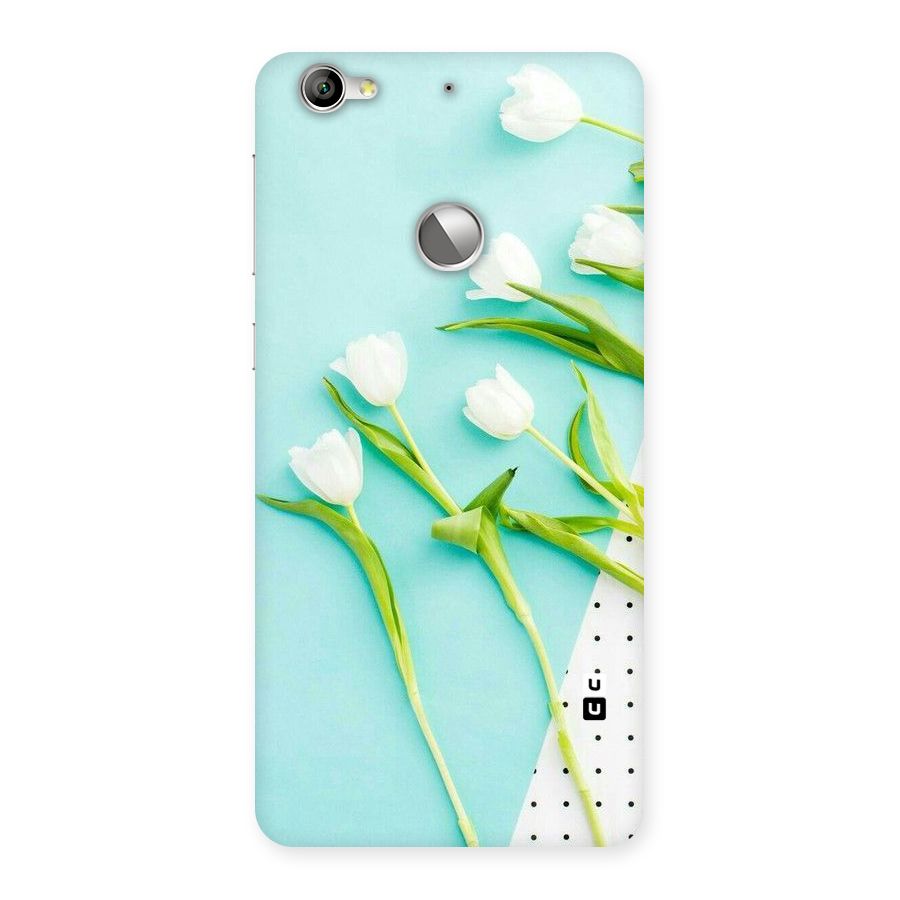 White Tulips Back Case for LeTV Le 1s