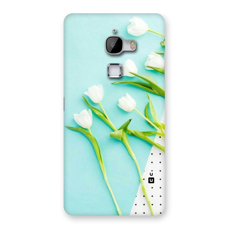 White Tulips Back Case for LeTv Le Max