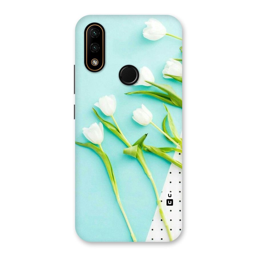 White Tulips Back Case for Lenovo A6 Note
