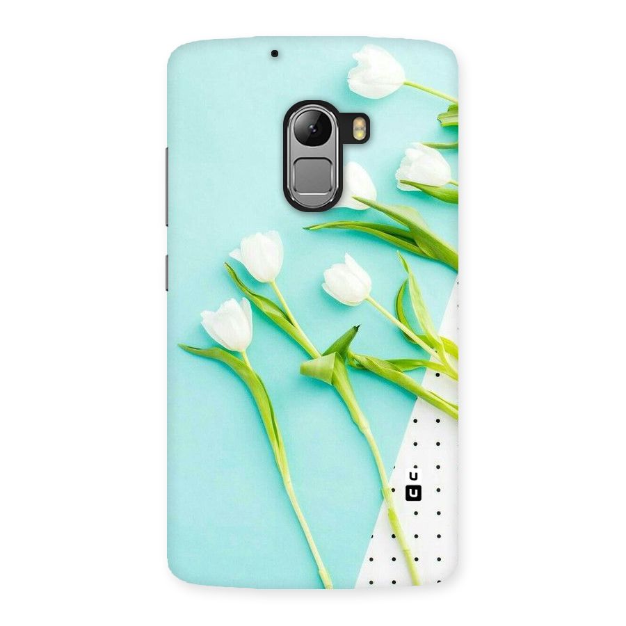 White Tulips Back Case for Lenovo K4 Note