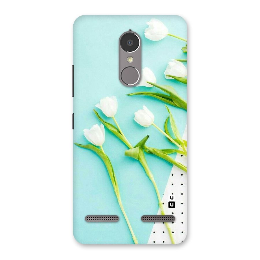 White Tulips Back Case for Lenovo K6