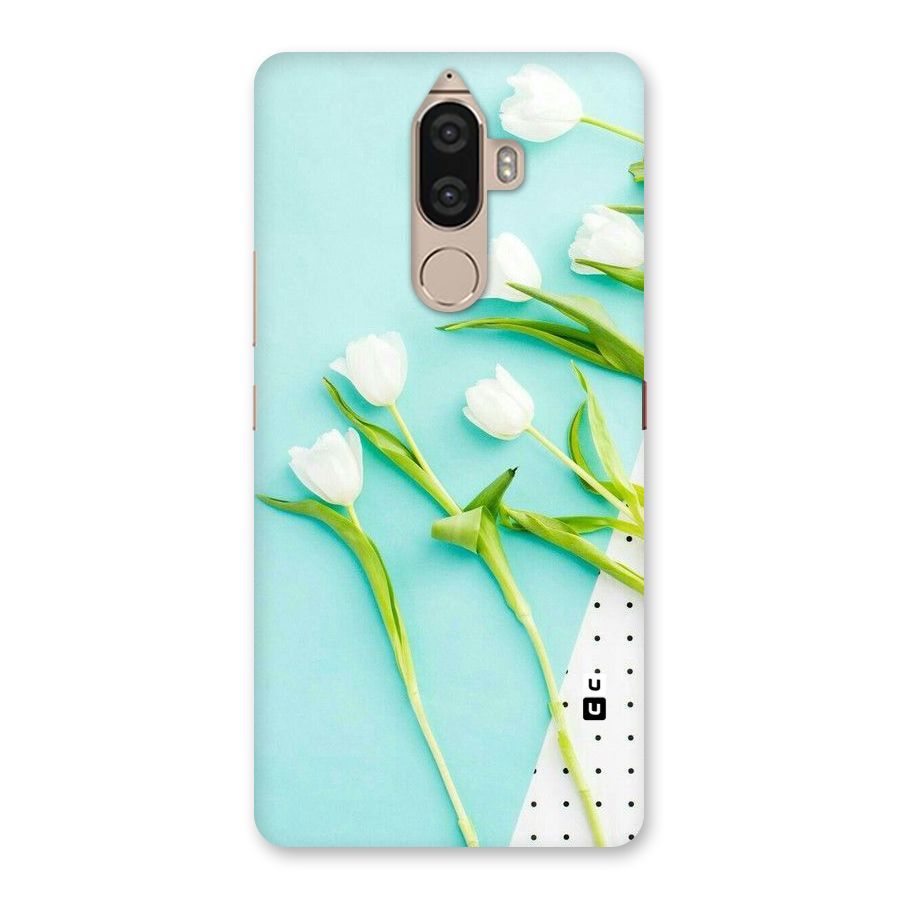 White Tulips Back Case for Lenovo K8 Note