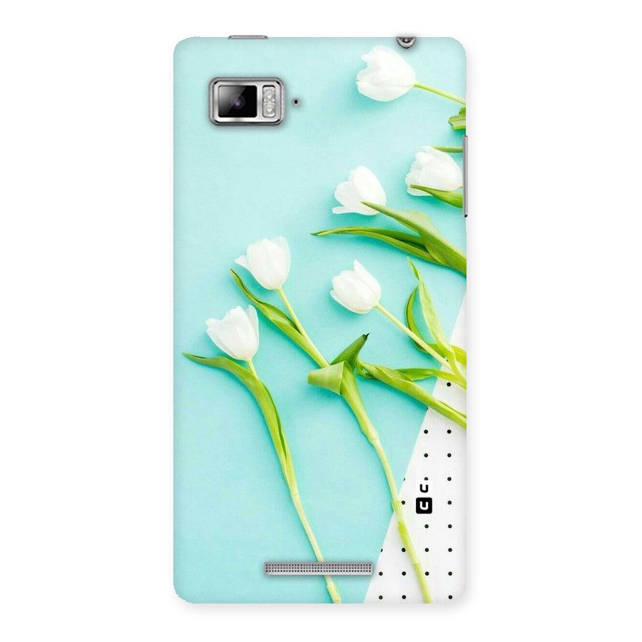 White Tulips Back Case for Lenovo Vibe Z K910