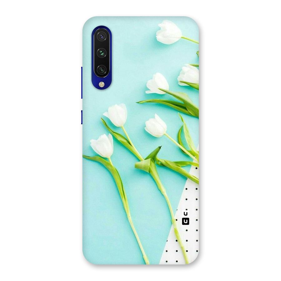 White Tulips Back Case for Mi A3