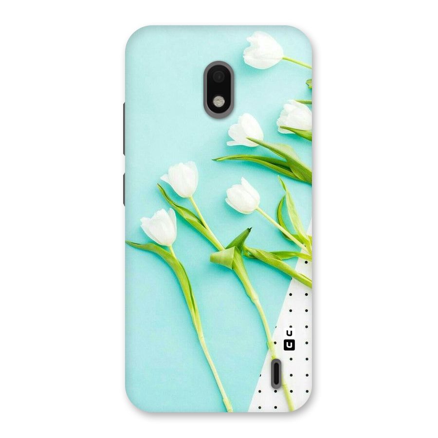White Tulips Back Case for Nokia 2.2