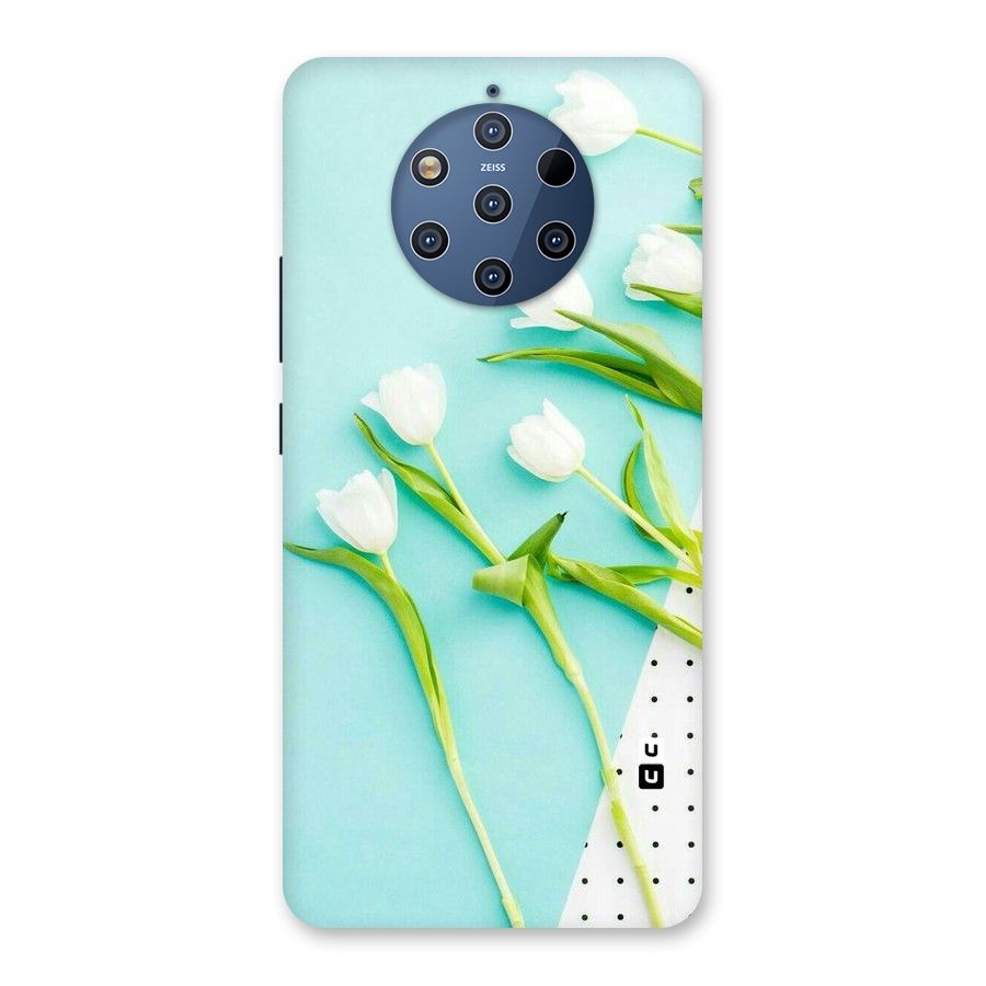 White Tulips Back Case for Nokia 9 PureView