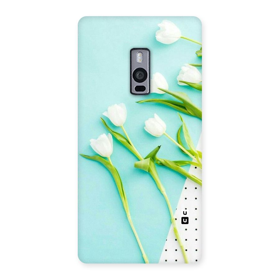 White Tulips Back Case for OnePlus Two