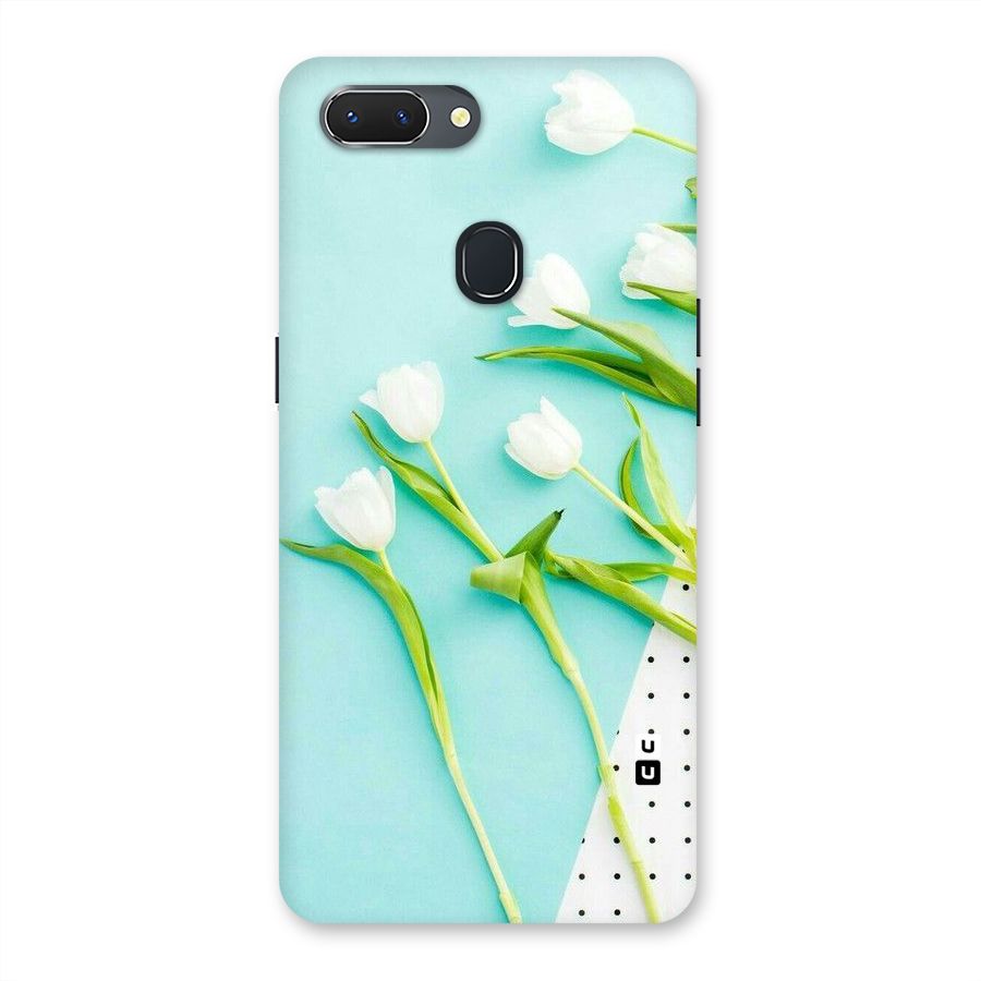 White Tulips Back Case for Oppo Realme 2