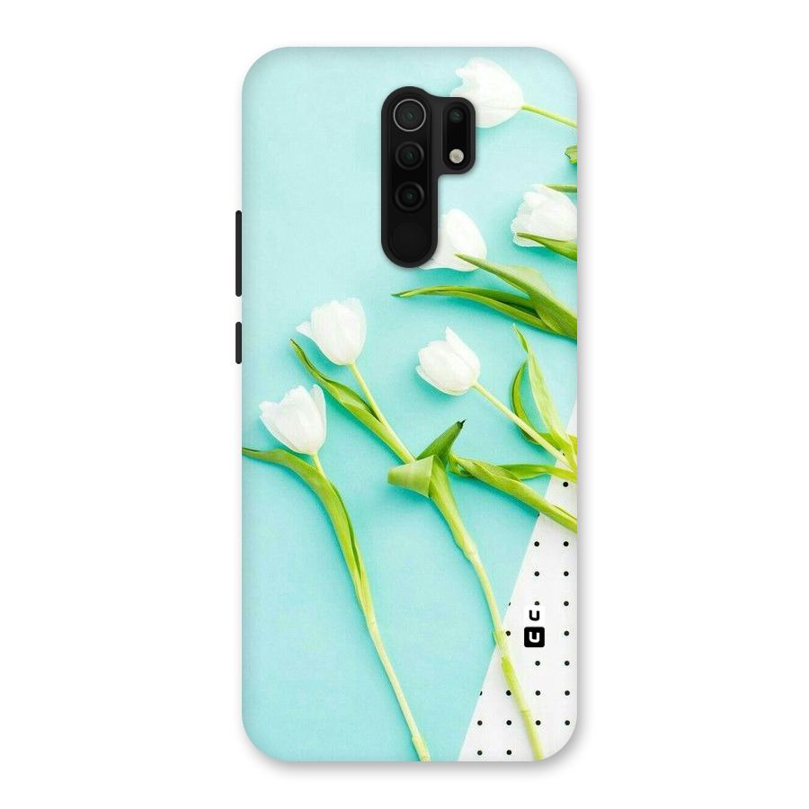 White Tulips Back Case for Poco M2