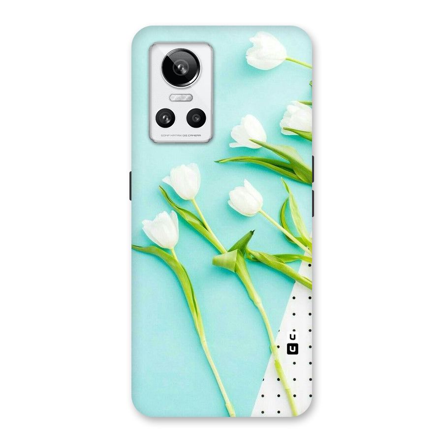 White Tulips Back Case for Realme GT Neo 3