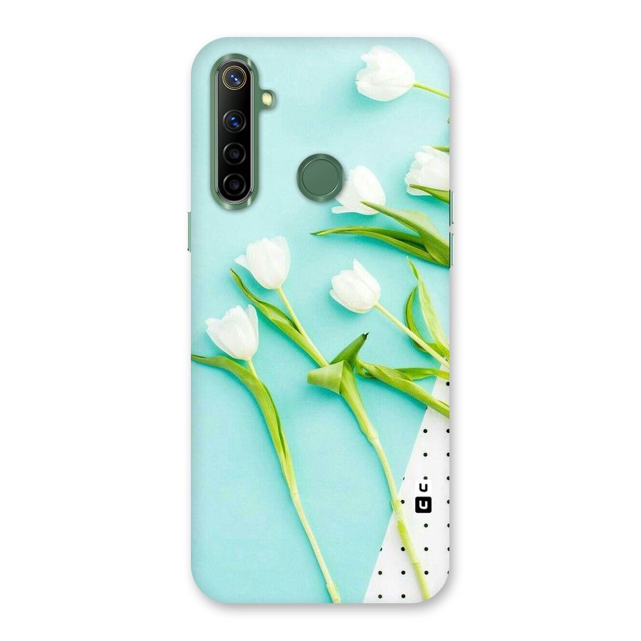 White Tulips Back Case for Realme Narzo 10