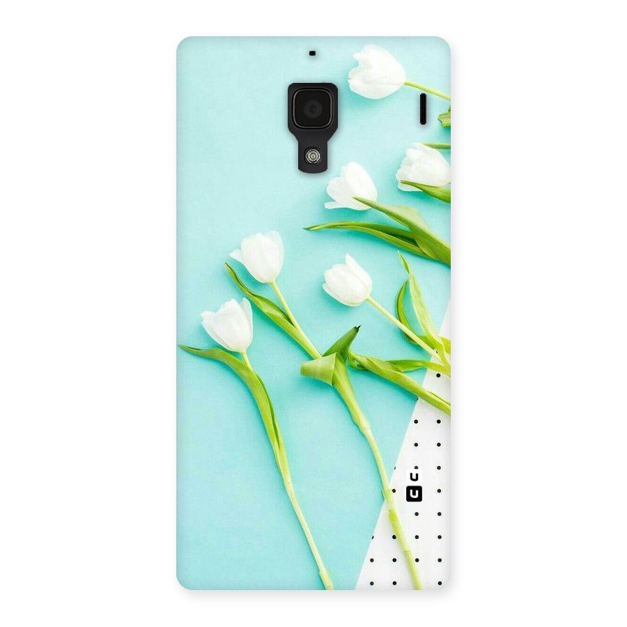 White Tulips Back Case for Redmi 1S