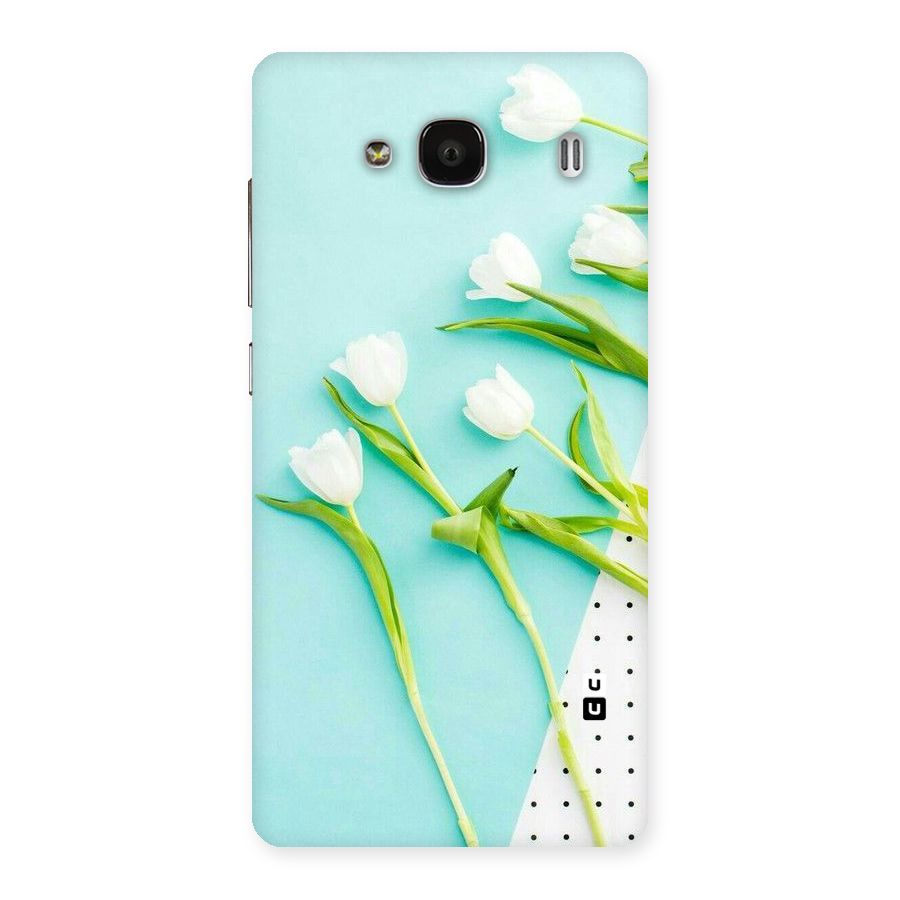 White Tulips Back Case for Redmi 2