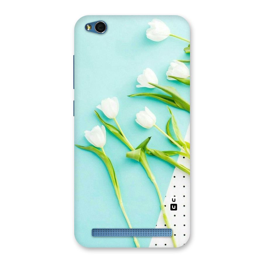 White Tulips Back Case for Redmi 5A