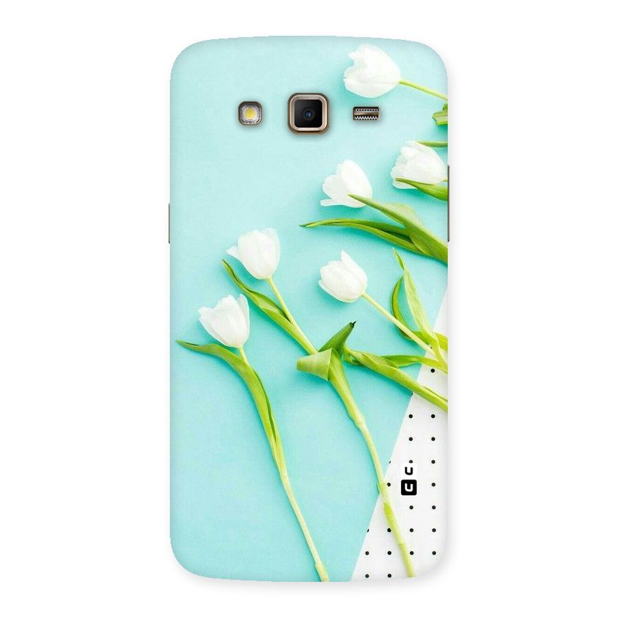 White Tulips Back Case for Samsung Galaxy Grand 2