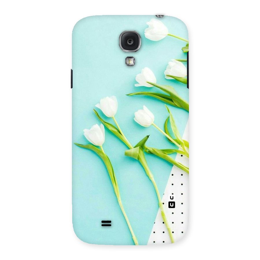 White Tulips Back Case for Samsung Galaxy S4