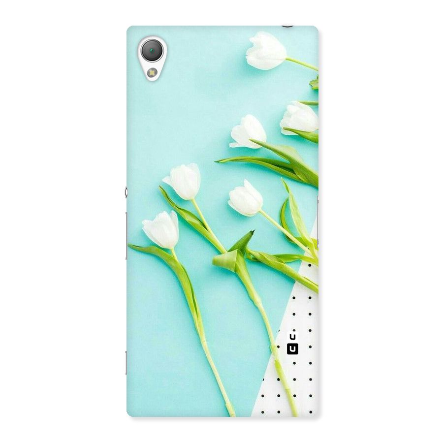 White Tulips Back Case for Sony Xperia Z3