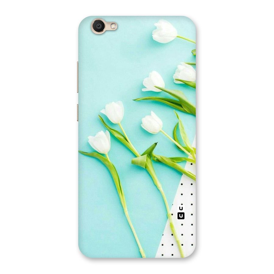 White Tulips Back Case for Vivo V5
