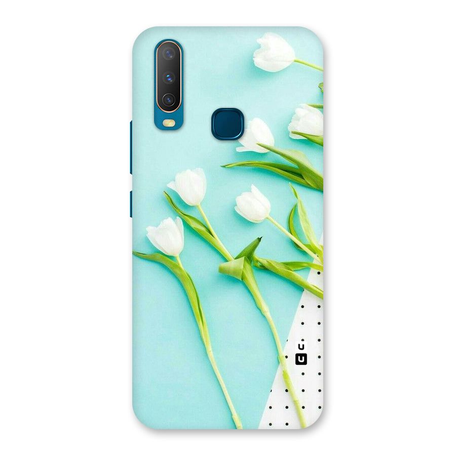 White Tulips Back Case for Vivo Y11