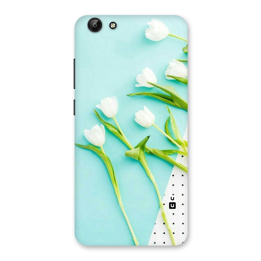 White Tulips Back Case for Vivo Y69