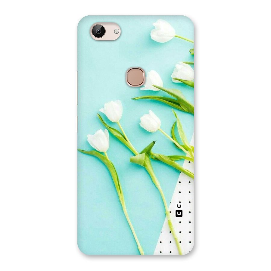 White Tulips Back Case for Vivo Y83