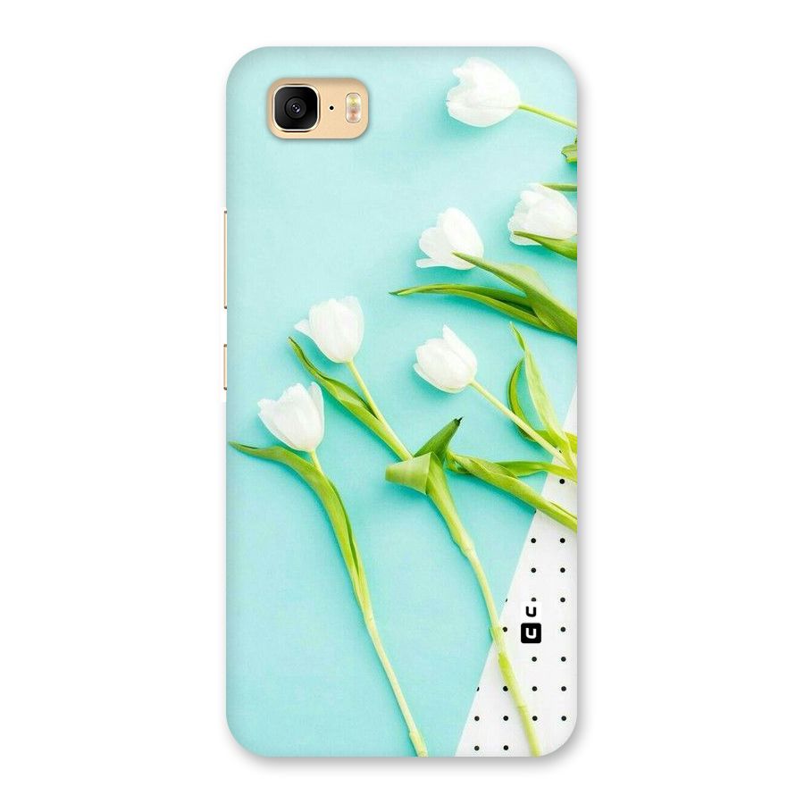 White Tulips Back Case for Zenfone 3s Max