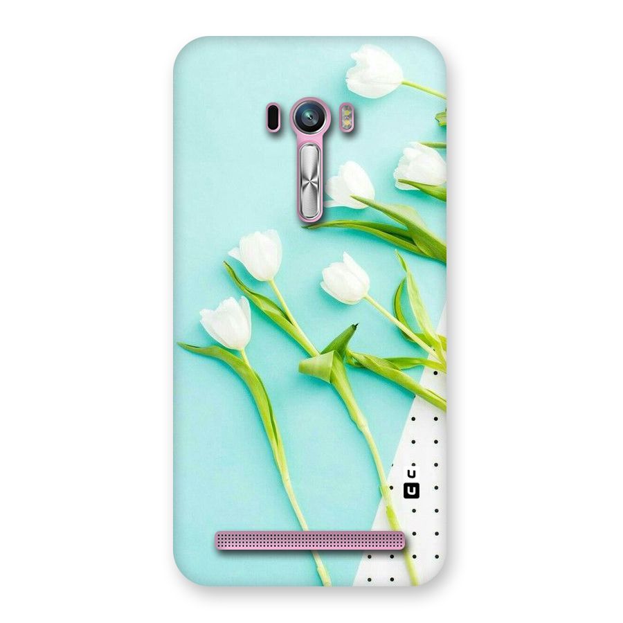 White Tulips Back Case for Zenfone Selfie
