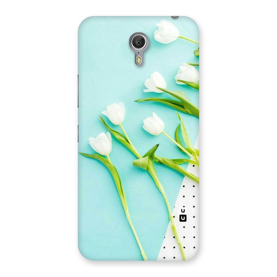 White Tulips Back Case for Zuk Z1