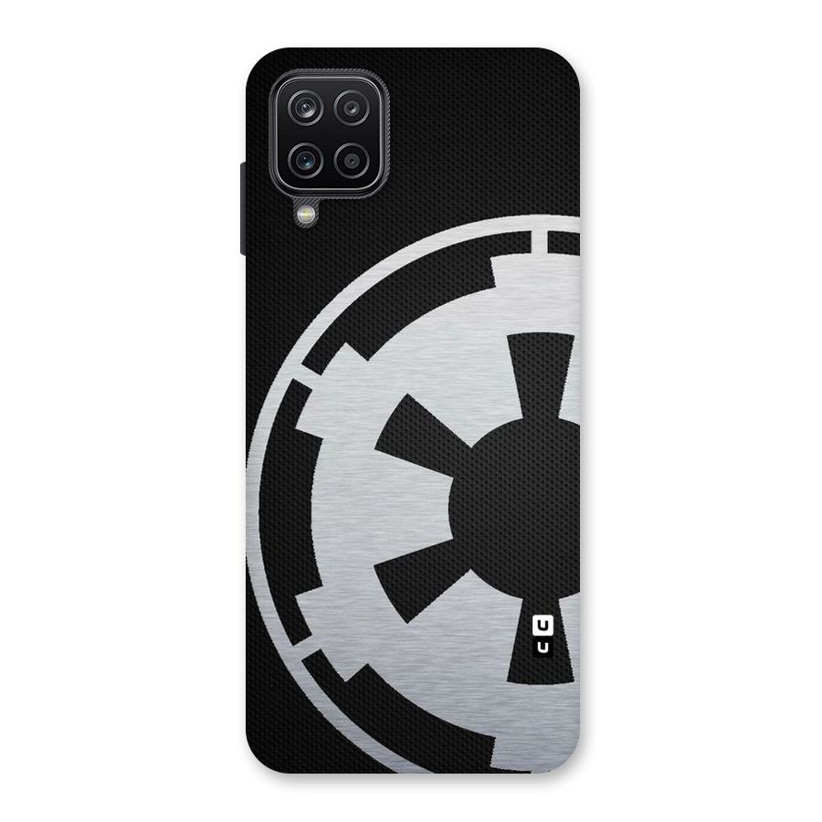 White Wheel Back Case for Galaxy A12