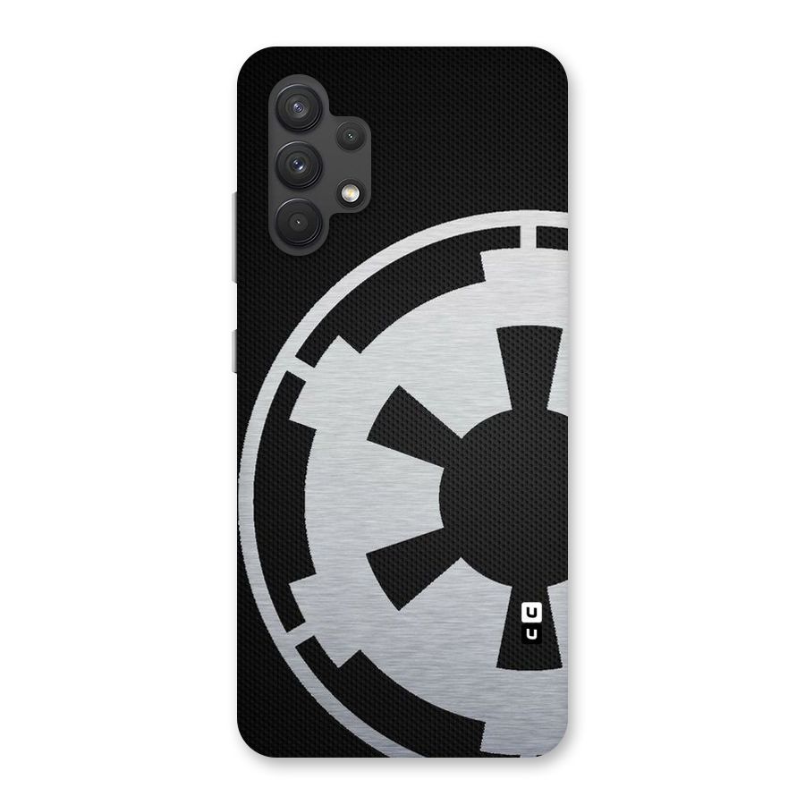 White Wheel Back Case for Galaxy A32