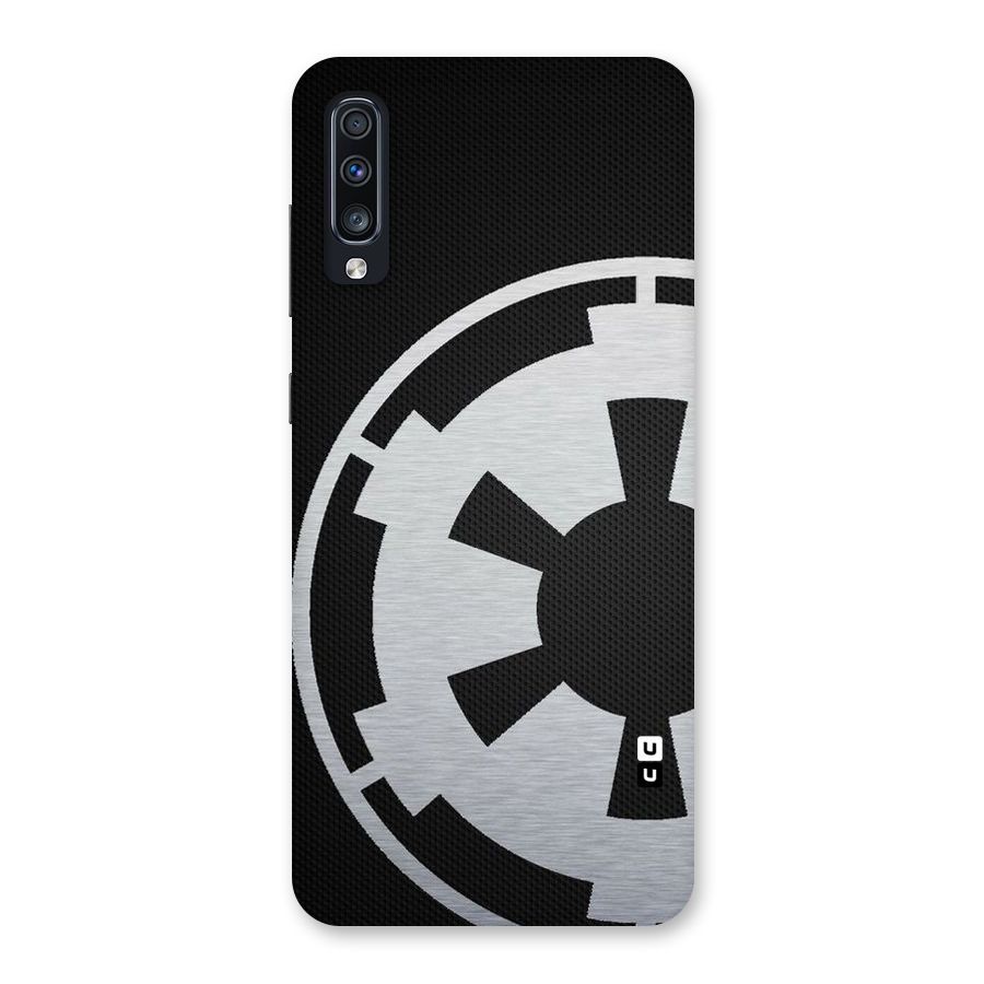 White Wheel Back Case for Galaxy A70