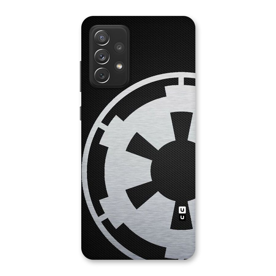 White Wheel Back Case for Galaxy A72