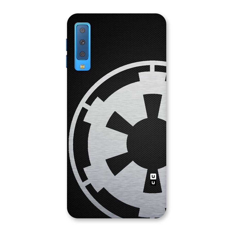 White Wheel Back Case for Galaxy A7 (2018)
