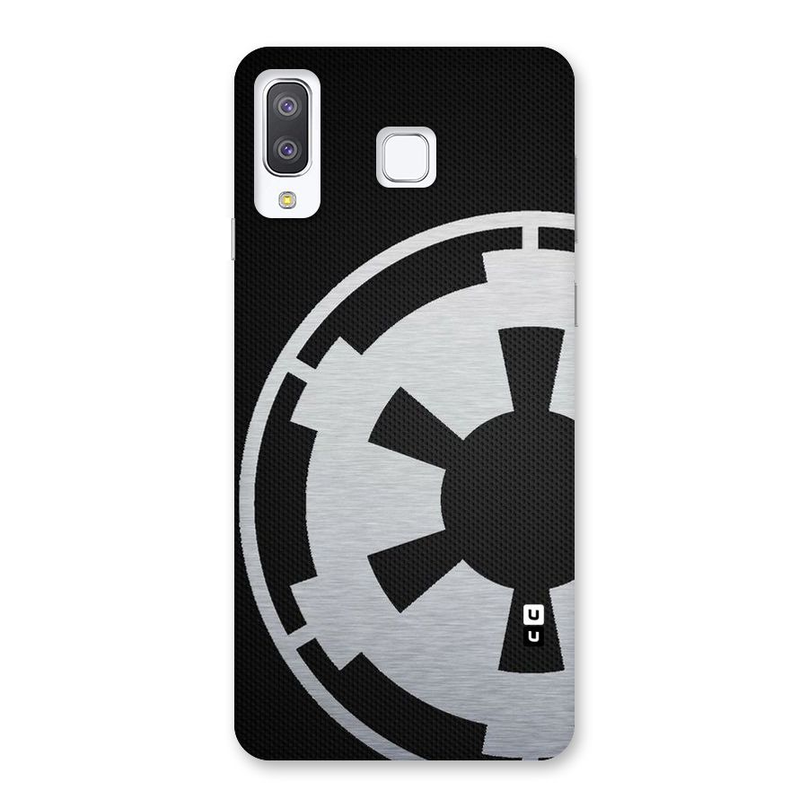 White Wheel Back Case for Galaxy A8 Star
