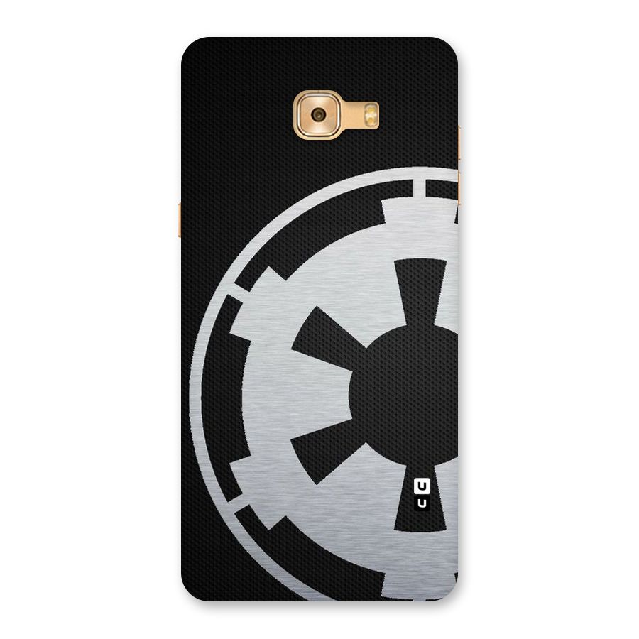 White Wheel Back Case for Galaxy C9 Pro