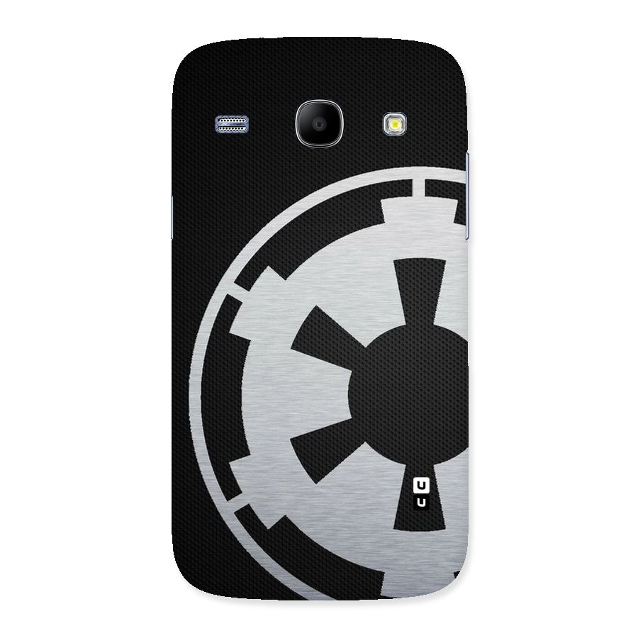 White Wheel Back Case for Galaxy Core