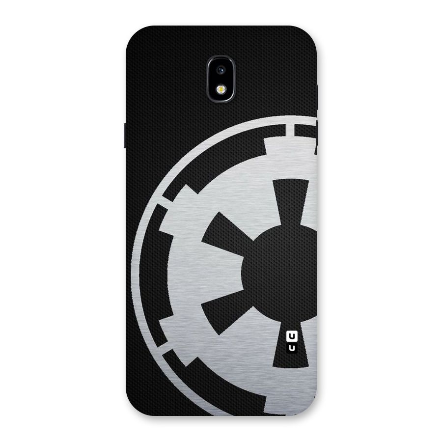 White Wheel Back Case for Galaxy J7 Pro