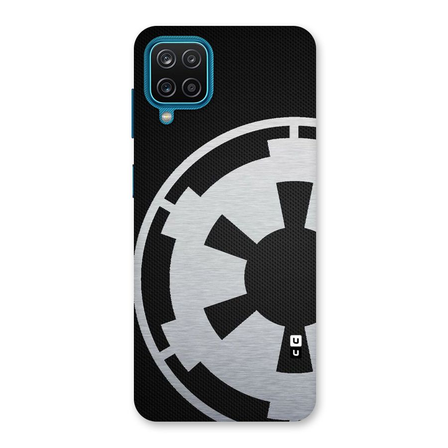 White Wheel Back Case for Galaxy M12