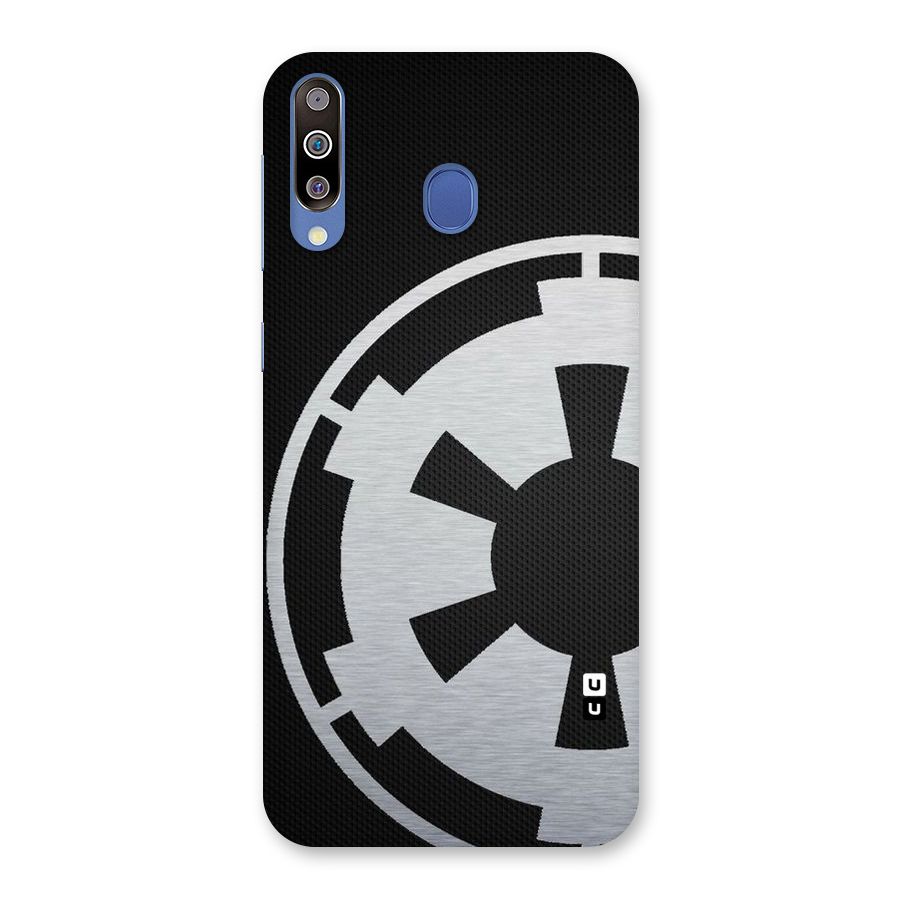 White Wheel Back Case for Galaxy M30