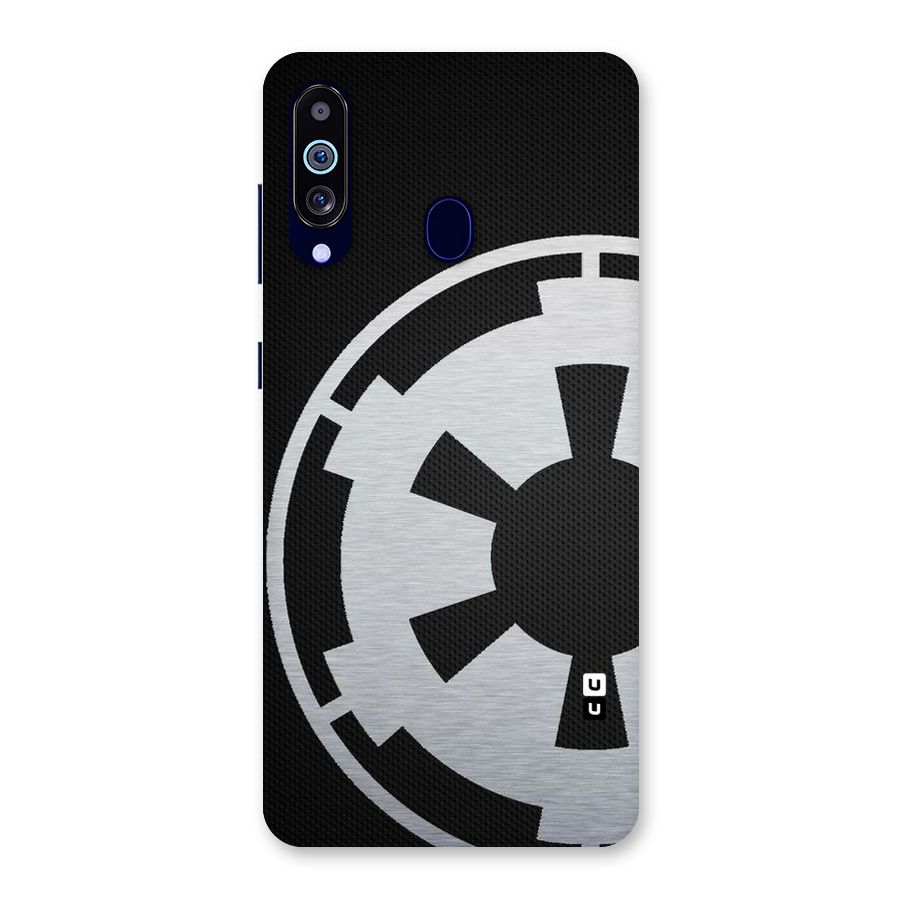 White Wheel Back Case for Galaxy M40
