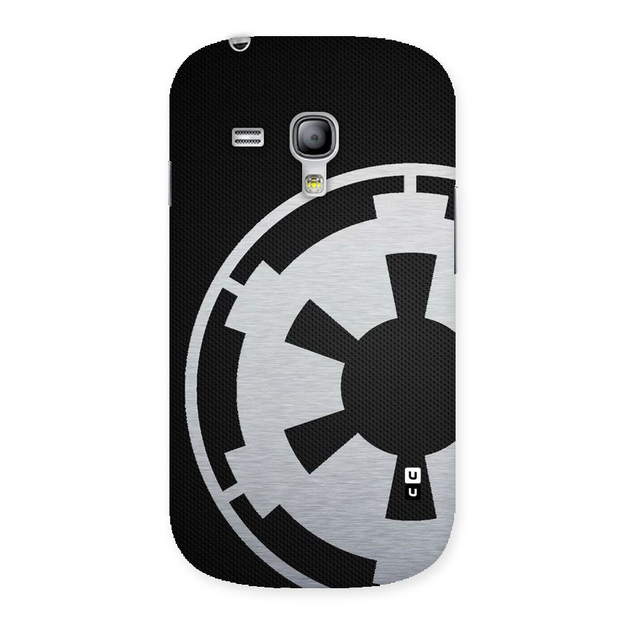 White Wheel Back Case for Galaxy S3 Mini