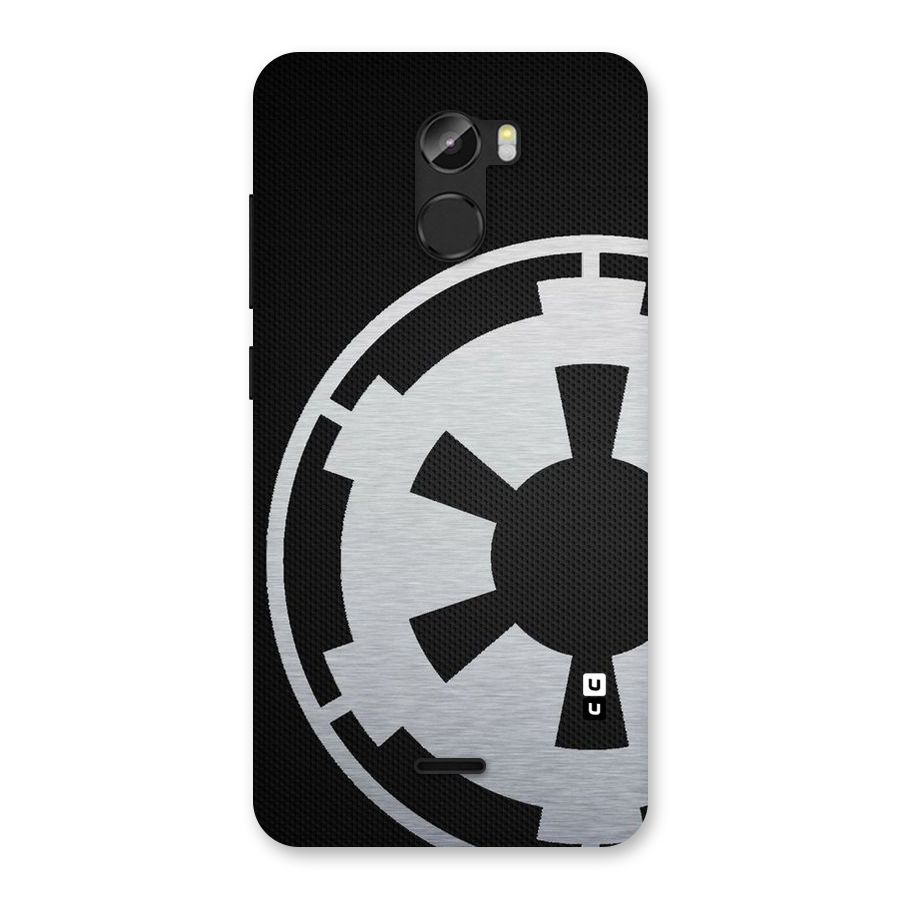White Wheel Back Case for Gionee X1