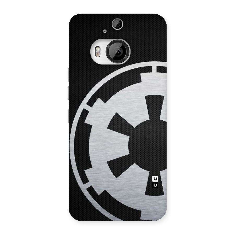 White Wheel Back Case for HTC One M9 Plus
